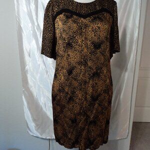Black and Yellow Women's Dress